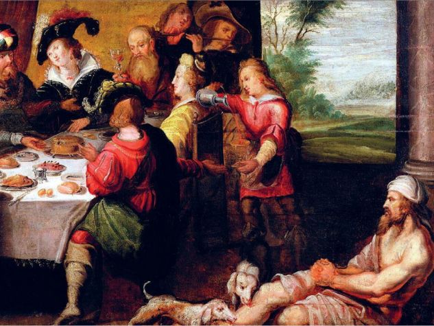 The Parable of the Rich Man and Lazarus by Frans Francken the Younger